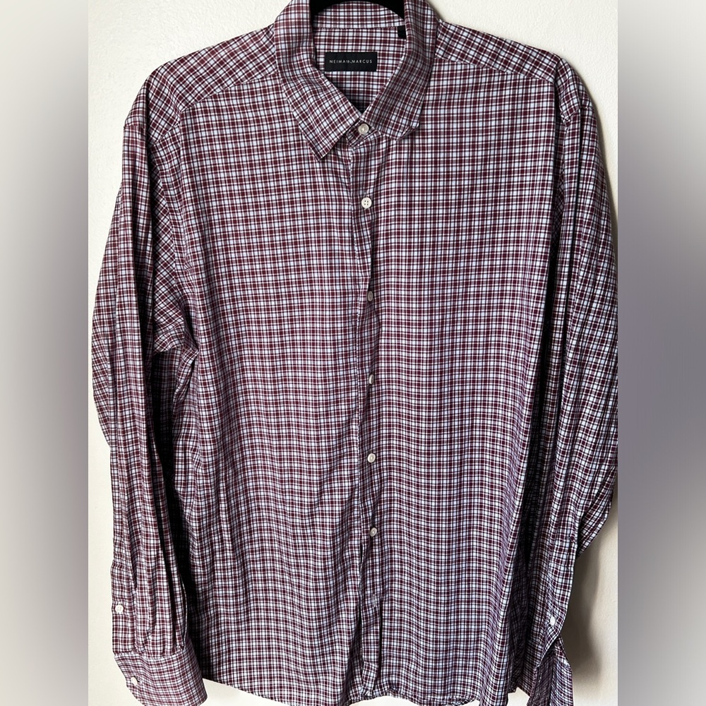 Neiman Marcus Red/Blue Shirt